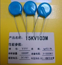 Y5T 15KV101K 15KV Carbon Film Resistor 100pf Ceramic Capacitor High Voltage
