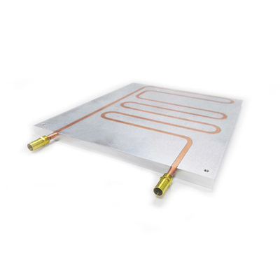 Aluminum Profiles Liquid Cooling Plate , Chill Plate With Heat Pipes