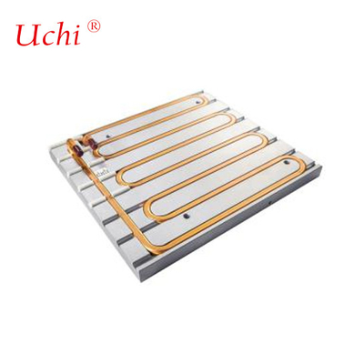 Laser Water Cooling Plate Aluminum Extrusion Friction Stir Welding Copper Tube Brazing Water Cooling Plate