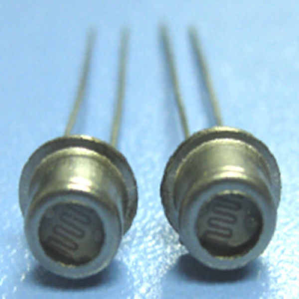 5mm CDS Photoconductive Cell / Photoresistor For Switch , Photocell