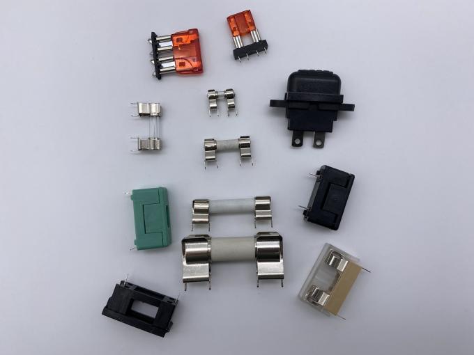 3.6x10mm Current Fuse Terminal Cartridge Fuse Holder 10A 250V PCB Mount