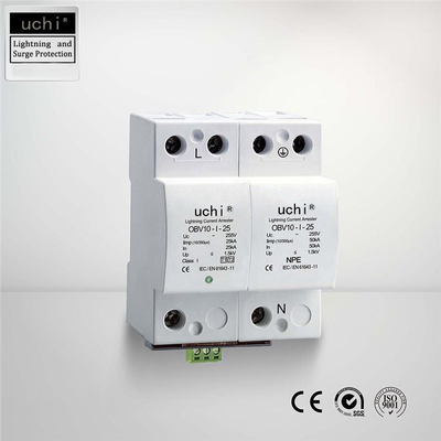 SGS Approved Surge Protection Device SPD -40 Degrees Celsius-70 Degrees Celsius