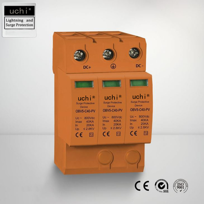 3P Poles Pv Lightning Protection For Power Transfer Equipment
