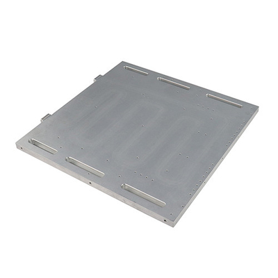 Friction Welding Stir Inside Tunnel Liquid Cold Plate , FSW Water Cooling Plate