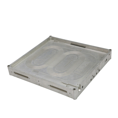 Aluminium Optical Fiber 800W Liquid Cooling Plate Double Plate Friction Welding