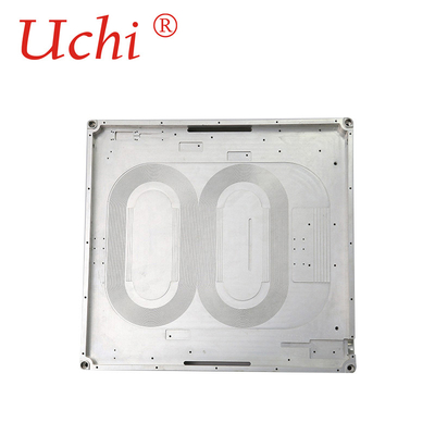 Aluminium Optical Fiber 800W Liquid Cooling Plate Double Plate Friction Welding