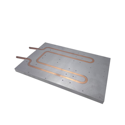 Heat Pipe Pressed Liquid Cooling Plate , Laser Equipment Chill Plate