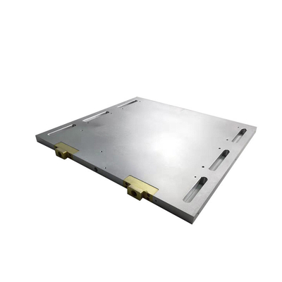 Chill Plate With Water Block , Aluminum Laser Equipment Cold Plate