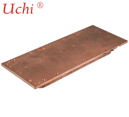 CNC Machine Copper Foam Heat Sink Cold Plate Liquid Cooling