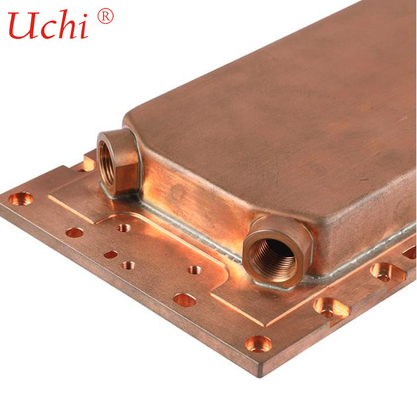 CNC Machine Copper Foam Heat Sink Cold Plate Liquid Cooling