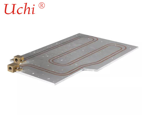 Copper Tube Liquid Cold Plate With Epoxy Bonding Process