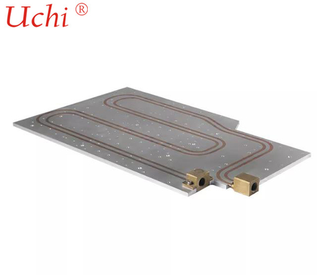 Copper Tube Liquid Cold Plate With Epoxy Bonding Process