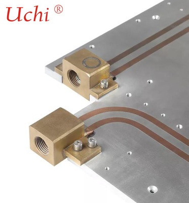 Copper Tube Liquid Cold Plate With Epoxy Bonding Process