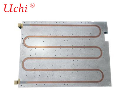 Laser Water Cooling Plate Aluminum Extrusion Friction Stir Welding Copper Tube Brazing Water Cooling Plate