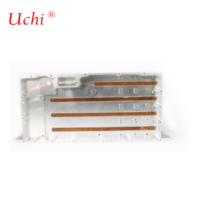 Laser Water Cooling Plate Aluminum Extrusion Friction Stir Welding Copper Tube Brazing Water Cooling Plate