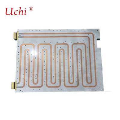 Laser Water Cooling Plate Aluminum Extrusion Friction Stir Welding Copper Tube Brazing Water Cooling Plate