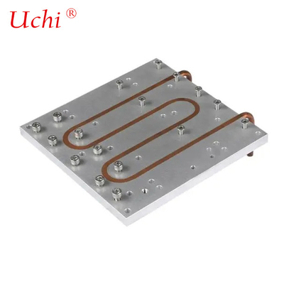 China Pressed Tubed Liquid Cold Plate Copper Tube