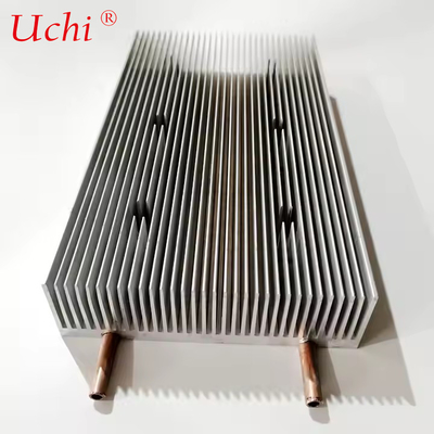 Water Cold Plate Heat Sink Embedded Copper Tubes Water Cooling Heatsink 120(W)*36(H)*210(L)mm