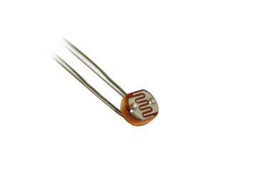 5mm CDS Photoconductive Cell / Photoresistor For Switch , Photocell Resistor