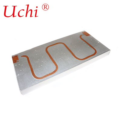 Industrial Equipment Aluminum Profile Copper Tube Radiator High Power Water Cooled Plate Radiator Custom Processing