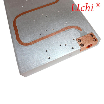 Industrial Equipment Aluminum Profile Copper Tube Radiator High Power Water Cooled Plate Radiator Custom Processing