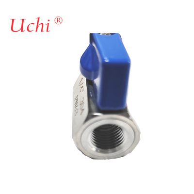 Water Cooling Plate Water Valve 304 Stainless Steel Double Outer Inner And Outer Wire Micro Mini Ball Valve