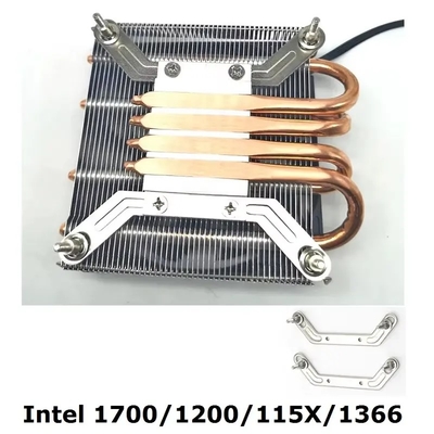 Custom ODM Super Thin Cpu Cooler 36mm Thickness Height AMD AM4 AM3 FM2 1200 115X 1700 1366 Heatsink Fan 1U Server Radiator