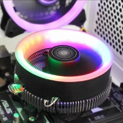 Mini CPU Cooler Aluminum Heatsink CPU Cooler Push-Down Type