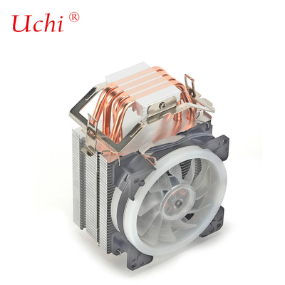 4 Copper Heatpipe Radiator Cooling For Computer Cpu Intel I3 I5 I7 LGA1150 1156 1200 1366 1700 2011 AMD AM4 AM5 Cooler