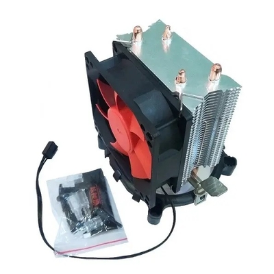 Cooling Vertical Side Cpu Cooler 92mm Fan 2 Copper Heatpipe Pipe For Pc Computer Universal Socket AMD Intel Processor IC