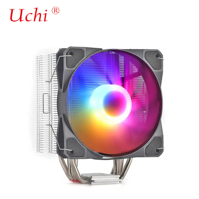 Gamer 6 Heatpipe Radiator RGB CPU Cooler Fan For 115X1366 2011