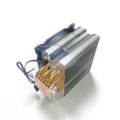 Universal 6mm Copper Heatpipe CPU Cooler Fan For AMD FM AM3 AM4 AM5