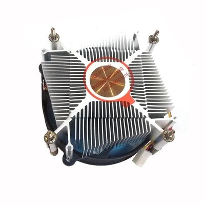 12V Dc Copper Center Radiator TDP 75W For Pc Processor Cooling 4 Pin PWM Socket 1700 1200 1150 1151 1155 1156 Cpu Air Cooler Fan