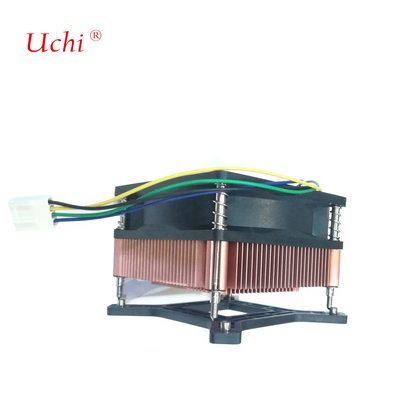 Copper Plated Heat Sink Heat Dissipation Grease TDP 60W Cpu Cooler Fan Silent Pwm 3 Pins 4 Pins I3 I5 Intel Lga775 1150 1151
