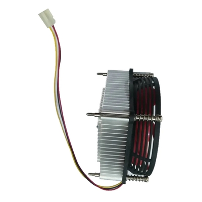 Cpu Cooler PC Intel Processor Socket Lga775 115 Aluminum Heat Sink Fan 3-Pin 4-Pin Pwm Function