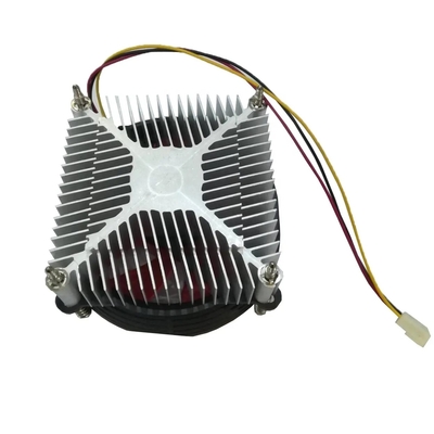 Cpu Cooler PC Intel Processor Socket Lga775 115 Aluminum Heat Sink Fan 3-Pin 4-Pin Pwm Function