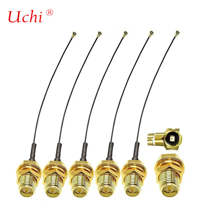 WiFi Antenna Booster With 15cm 6inch 1.13mm RP-SMA Female To UFL Coaxial Cable Communication Cables