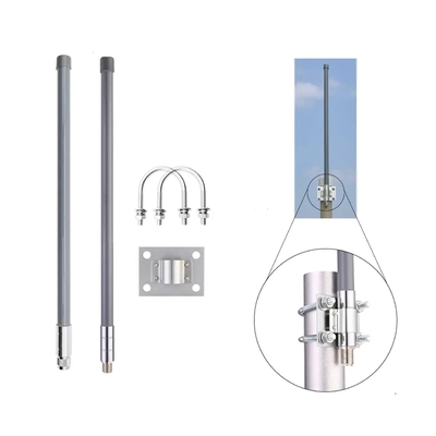 FRP ISM Fiberglass Antenna N Male 5.8db 860Mhz-930Mhz Outdoor High Gain Long Range Communication Arrester Antenna