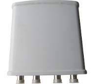 Outdoor 4 Ports Dual-Polarized Panel Antenna 698-960/1710-2700/3300-4000MHz Base Station Antenna GSM 2G 2G 4G 5G RF Equipment