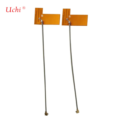 Thin Soft 3 DBi Yellow FPC Flexible Mini UFL 433hmz 2.4ghz Bluetooth Chip Antenna For ESP32