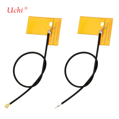 Thin Soft 3 DBi Yellow FPC Flexible Mini UFL 433hmz 2.4ghz Bluetooth Chip Antenna For ESP32