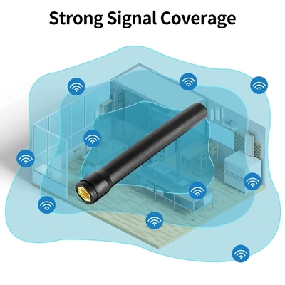 Straight Hexagonal SMA Male Connector 433mhz Receiver 433 Mhz External Lora Rubber Antenna