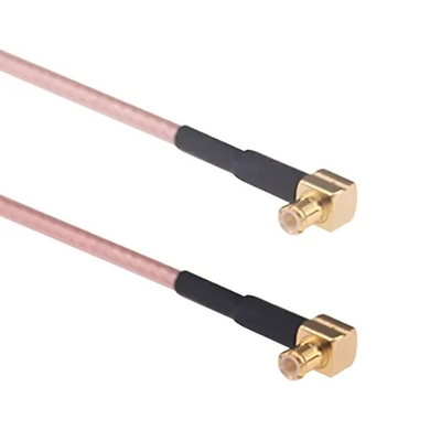 IoT Coax Cable 50 Ohm RG316 90-Degree MCX To MCX Male Cable Assembly