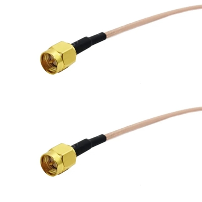 Low Loss SMA Male Plug To SMA Male Plug RG316 Wire Tail Patch Cord Expansion Cable Assembly