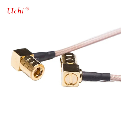 90 Degree SMB Male To Angled Male Plug Female With RG316 Coaxial Cable 50ohm