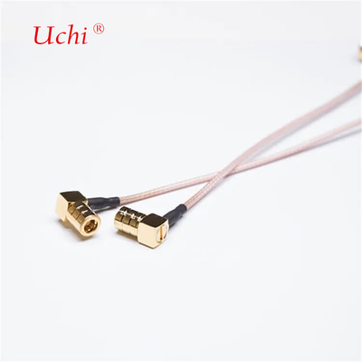 90 Degree SMB Male To Angled Male Plug Female With RG316 Coaxial Cable 50ohm
