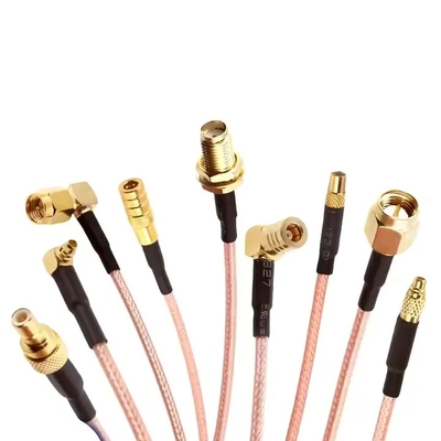 RP SMB Male To Male Plug With RG178 RG316 RF Coaxial Cable 50ohm 6GHz