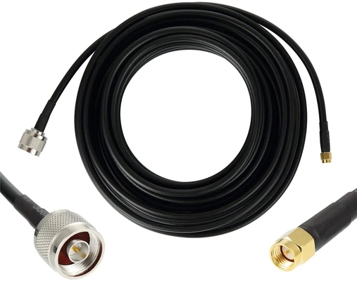RG58 SMA Male To TNC Male Low Loss 50Ohm RF Coaxial Cable Adapter TNC To SMA Extension Cable For Wireless LAN Devices