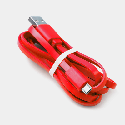 USB 3A Type C Cable Charger PVC Flat Noddle Shape Type Fast Charging For Mobile Cell Phone Charger Cable
