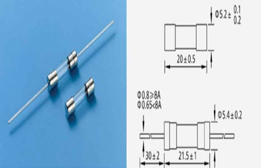 Fast-acting 3A 250V Fuse , 5x20mm Glass Fuse For LED Power Supply